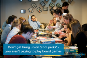 An example of how cool perks can turn into major distractions for coworkers