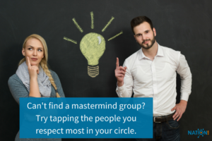 Freelancer who couldn't find a mastermind group, asks a creative in his network to create a group with him.
