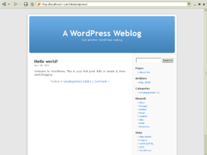 Wordpress theme, consulting website