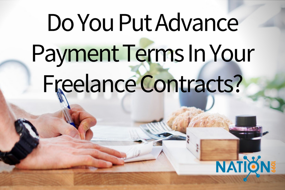 upfront payment, advance payment