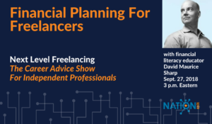 Financial planning for freelancers - livestream with David Sharp